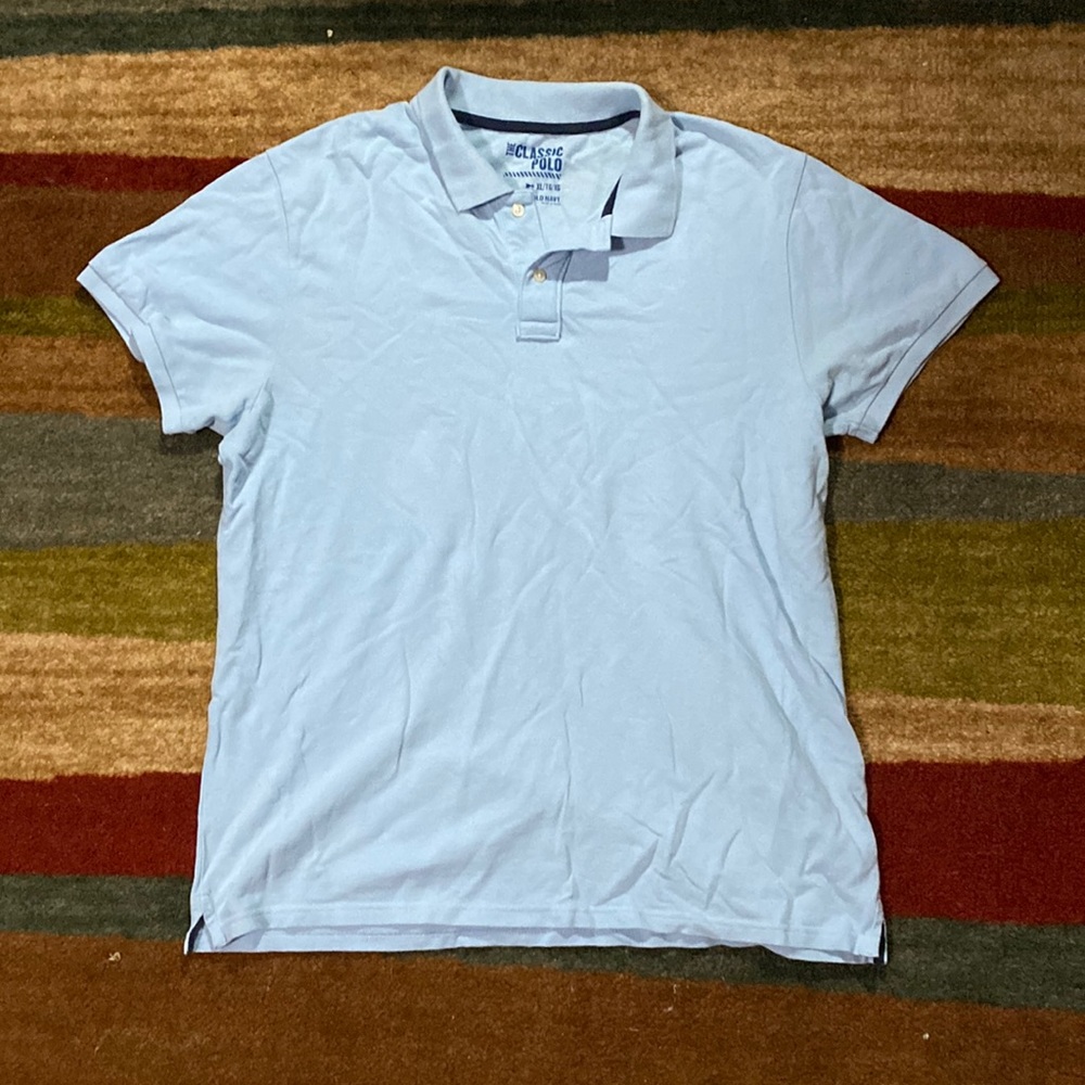 Baby Blue Classic Blue Polo Shirt